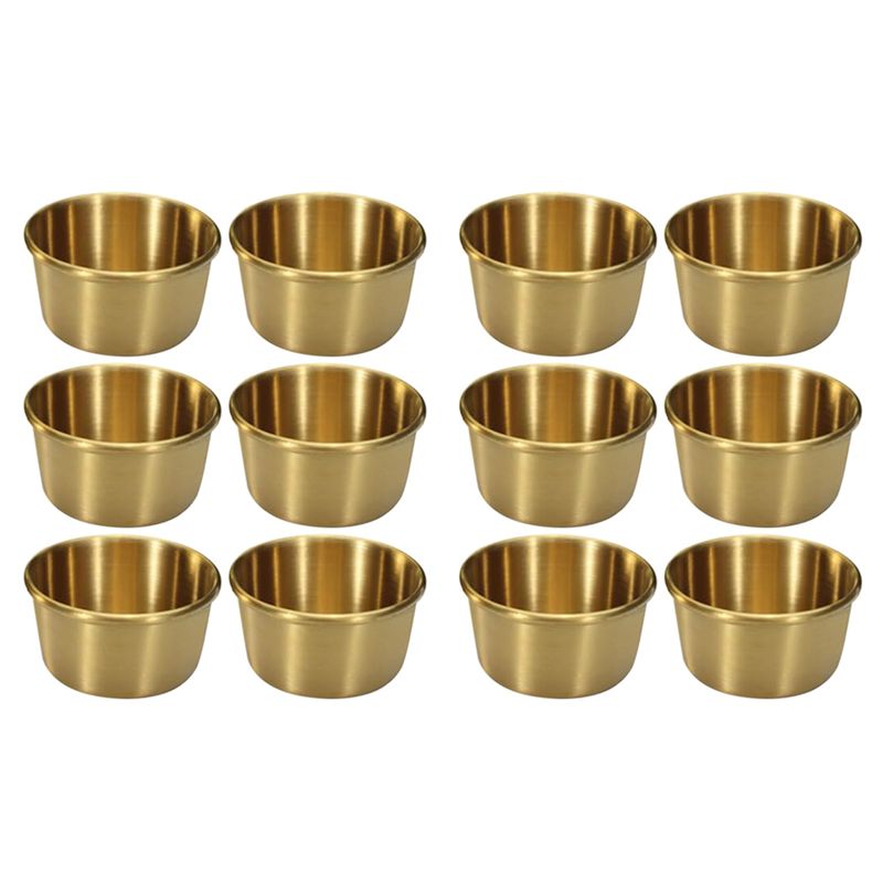 ABMI-12Pcs 2 Oz Stainless Stee - огляд і ціна Sauce Dipping Cup