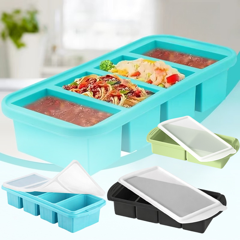 Large Silicone Ice Cube Mold w - огляд і ціна Meal Prep Frozen