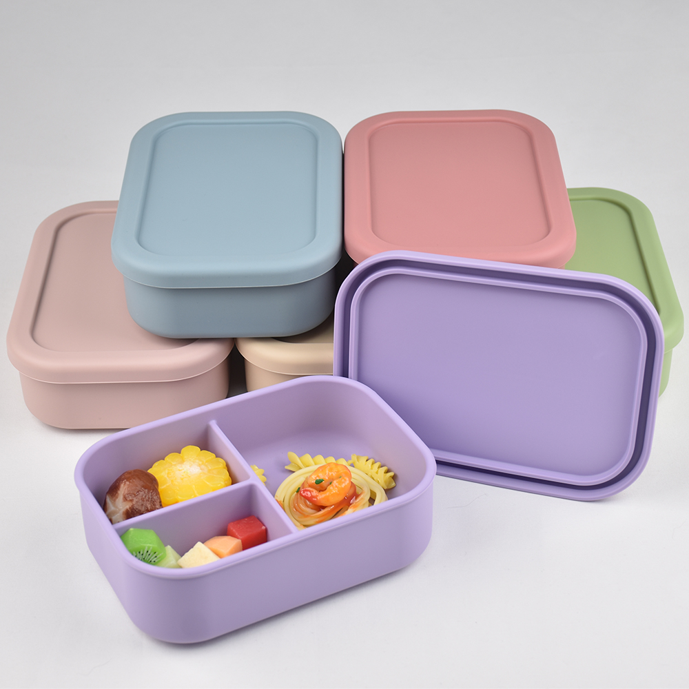 3-Compartment Food Grade Silic - огляд і ціна Meal Prep Meal Ideas