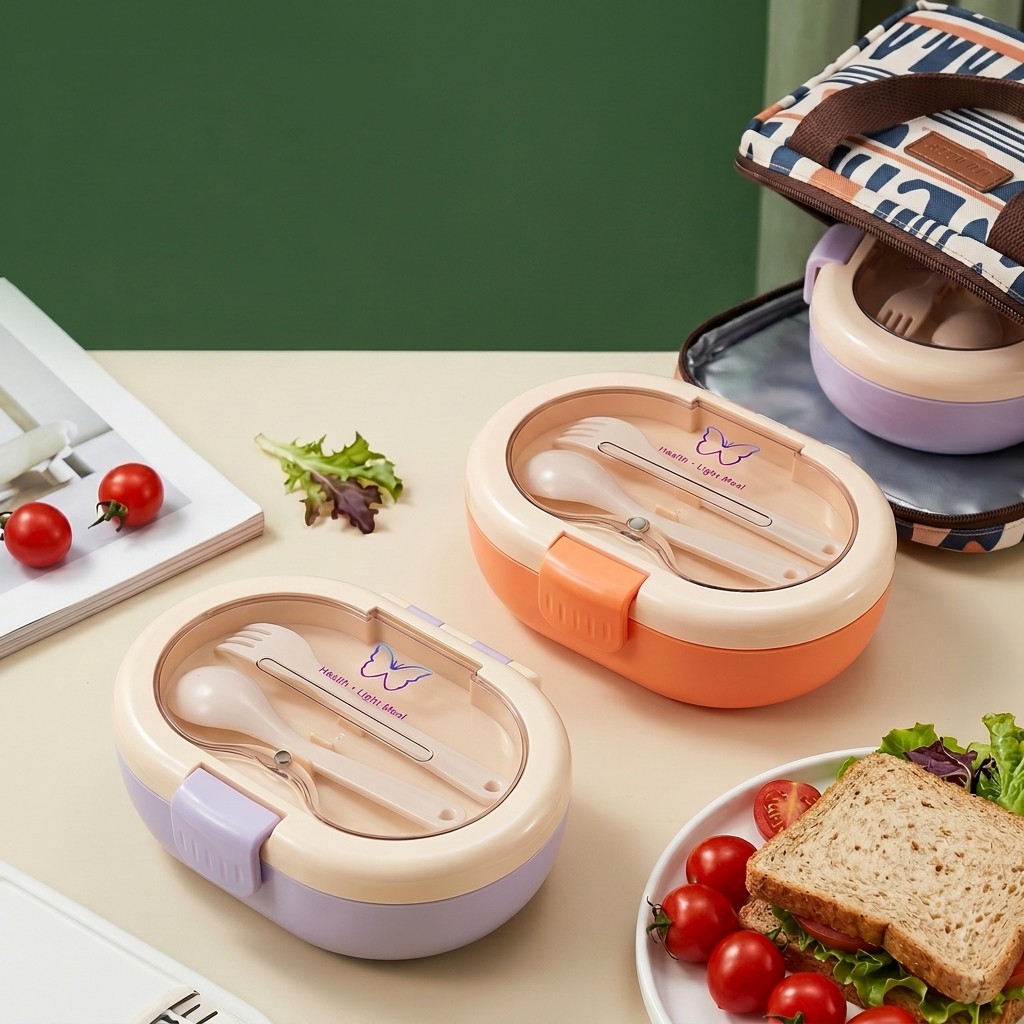 Portable Plastic Bento Lunch B - огляд і ціна Meal Prep Meal Ideas