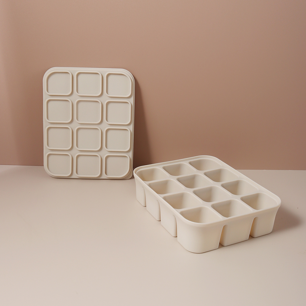 12 Grid Food-Grade Silicone Ba - огляд і ціна Meal Prep Frozen