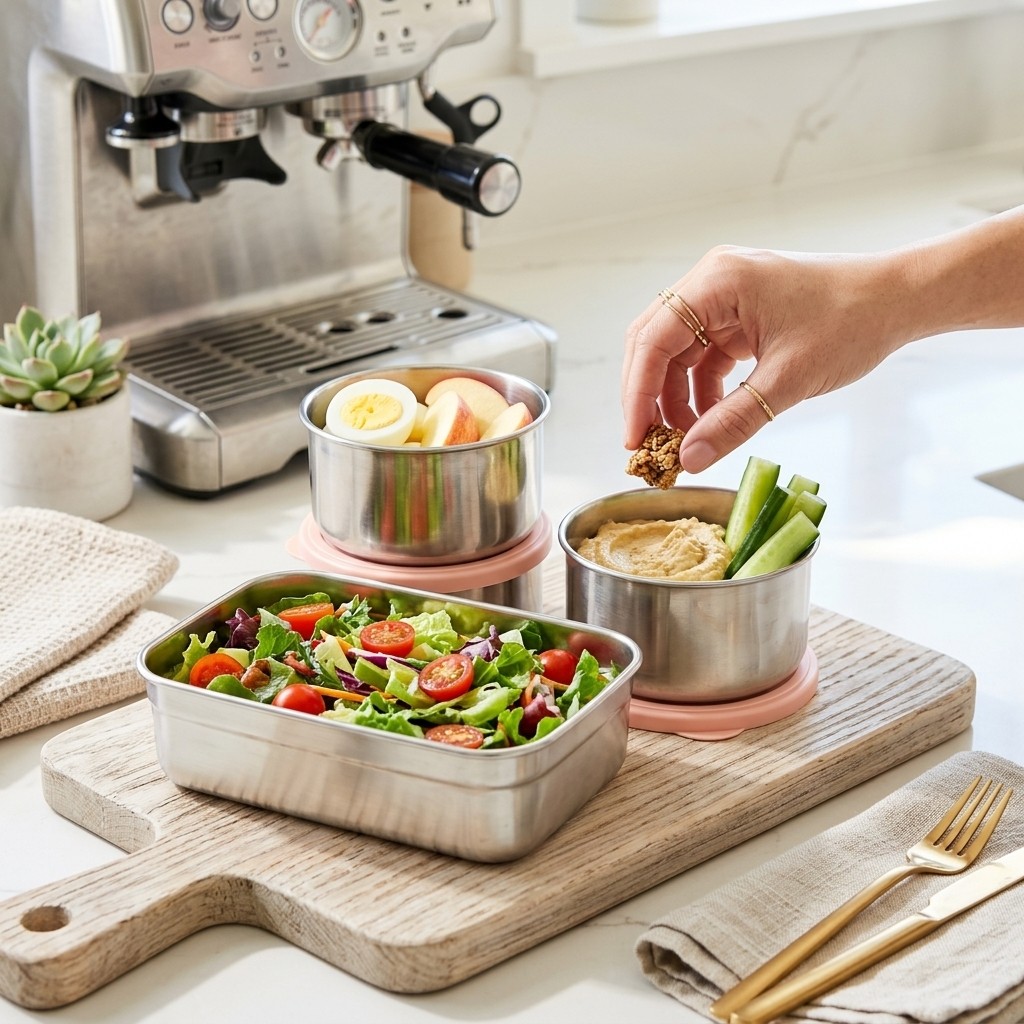 Microwave Safe 304 Stainless S - огляд і ціна Meal Prep Meal Ideas