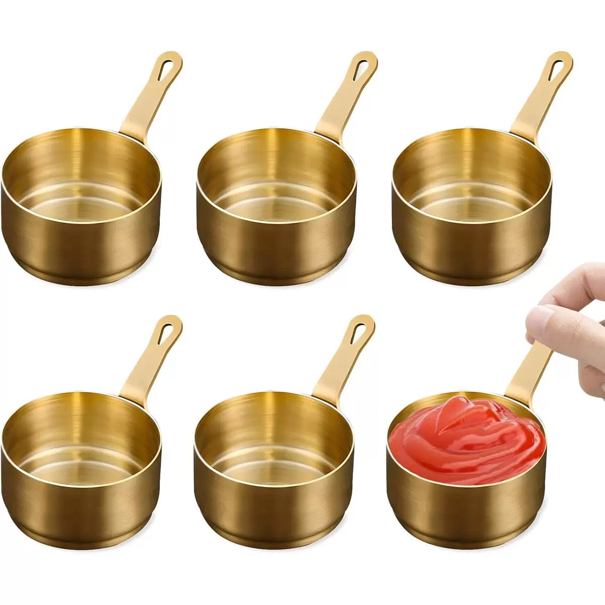 Mini Stainless Steel Sauce Cup - огляд і ціна Sauce Dipping Cup
