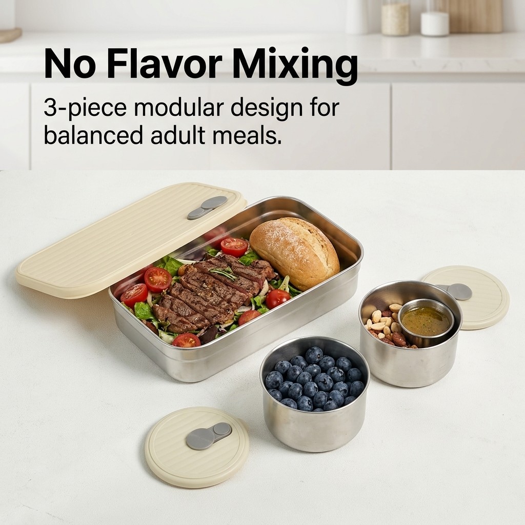 Microwave Safe 304 Stainless S - огляд і ціна Meal Prep Meal Ideas