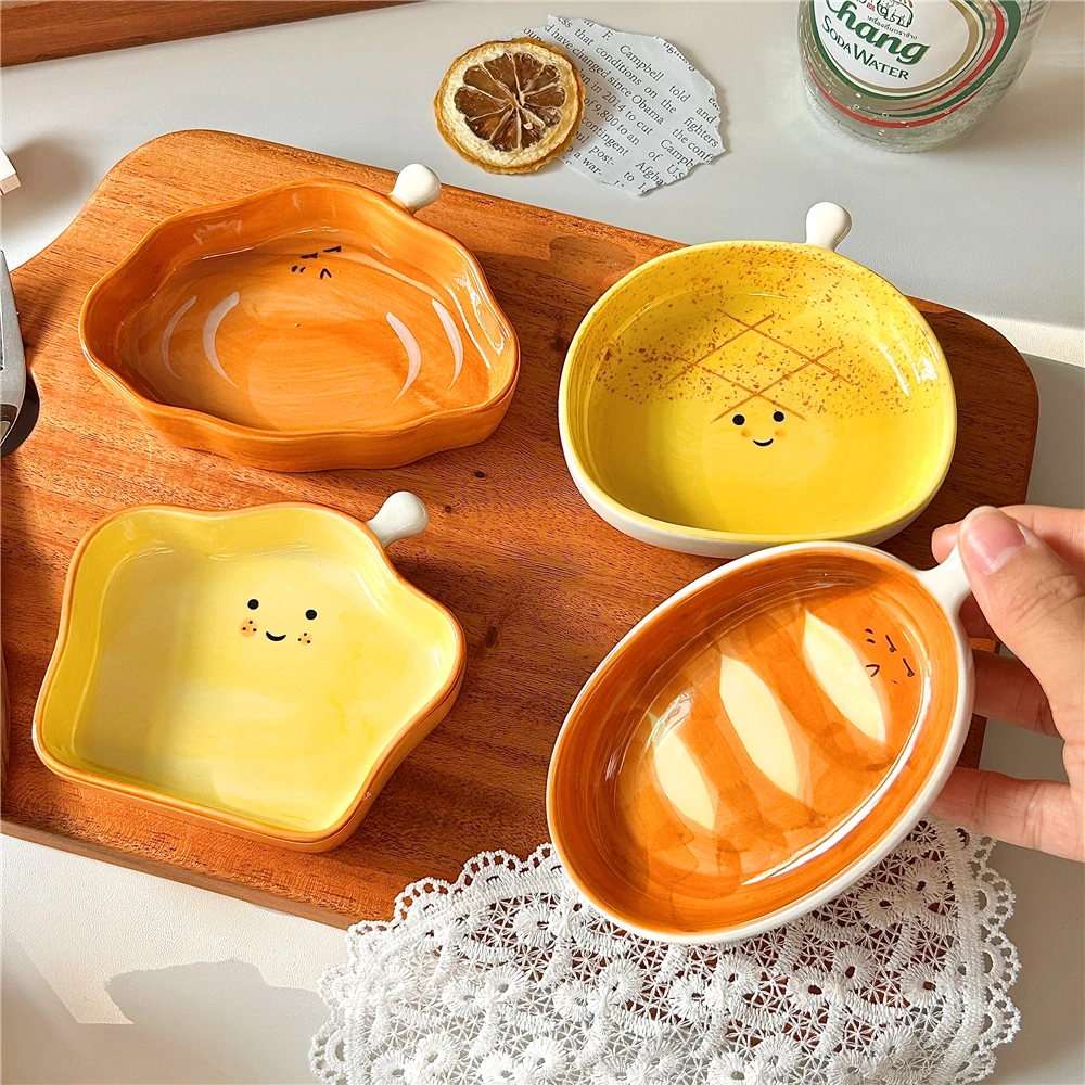 Creative Bread Shaped Ceramic  - огляд і ціна Sauce Dipping Cup