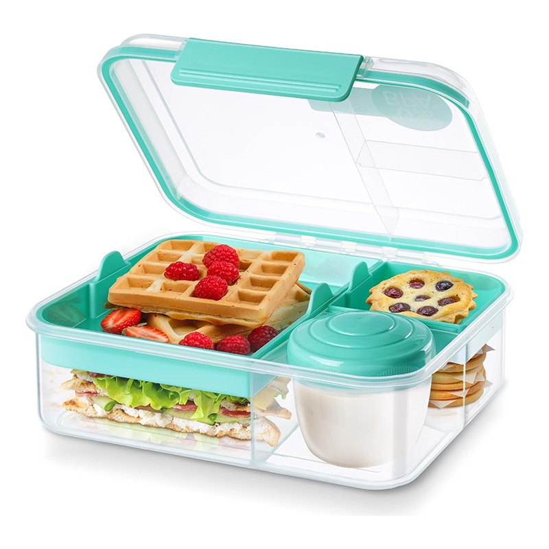 4 Compartment Leakproof Bento  - огляд і ціна Meal Prep Meal Ideas